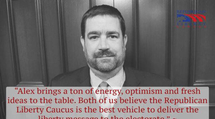 Republican Liberty Caucus Hires 
Alex Snitker as New Executive Director
