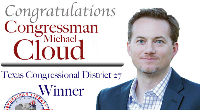 The Republican Liberty Caucus Congratulates Michael Cloud on His Primary Election Win
