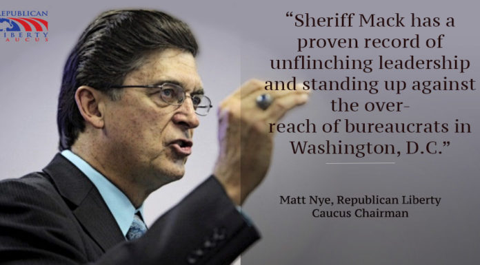 Republican Liberty Caucus Endorses Sheriff Richard Mack for Arizona’s CD8 Special Election