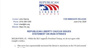RLC Statement on June 21st Iran Strikes